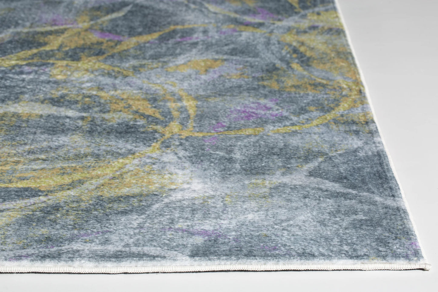 Kas Roxy 2808 Grey Gold Transitional Machine Woven Rug