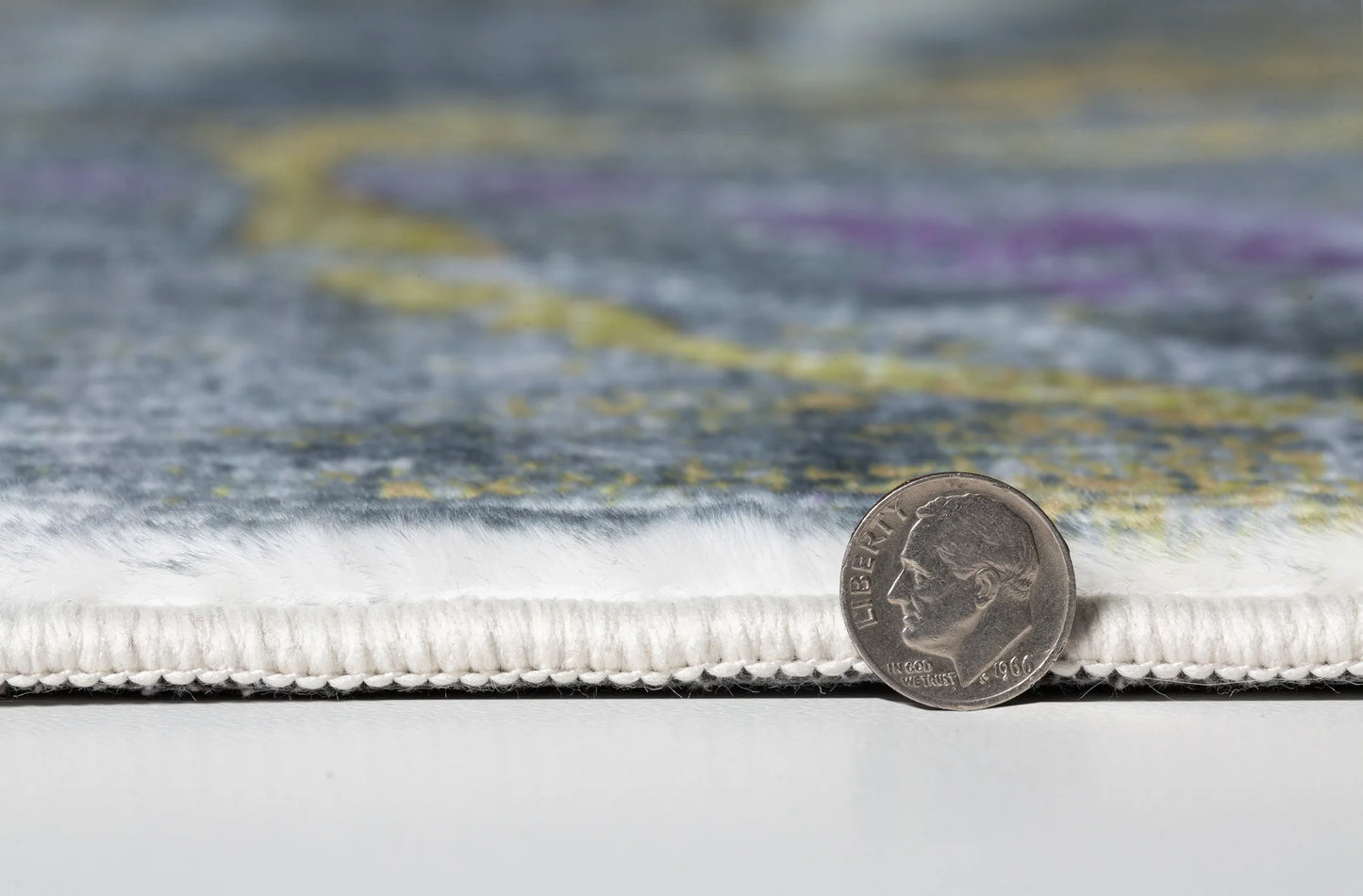 Kas Roxy 2808 Grey Gold Transitional Machine Woven Rug
