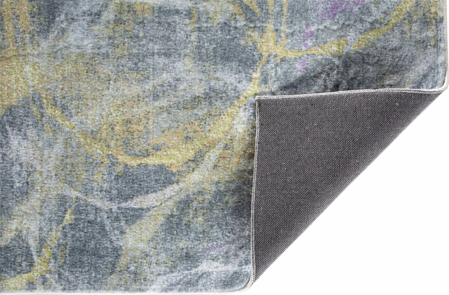 Kas Roxy 2808 Grey Gold Transitional Machine Woven Rug