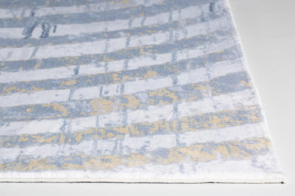 Kas Roxy 2809 Grey Gold Transitional Machine Woven Rug