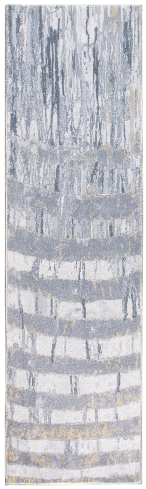 Kas Roxy 2809 Grey Gold Transitional Machine Woven Rug