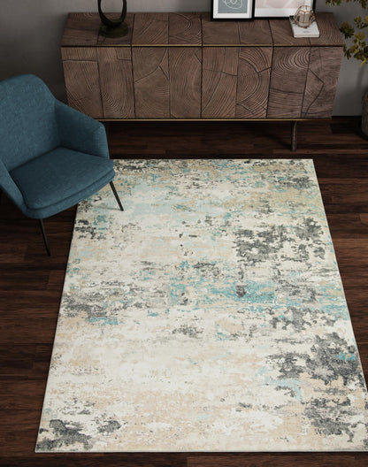 Kas Roxy 2811 Blue Transitional Machine Woven Rug