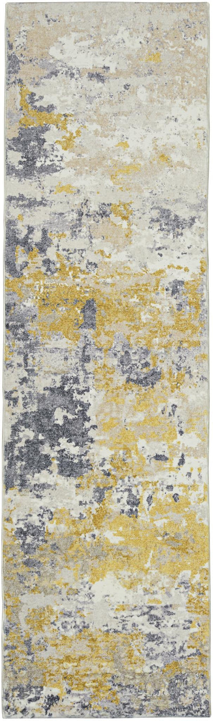 Kas Roxy 2813 Gold Transitional Machine Woven Rug
