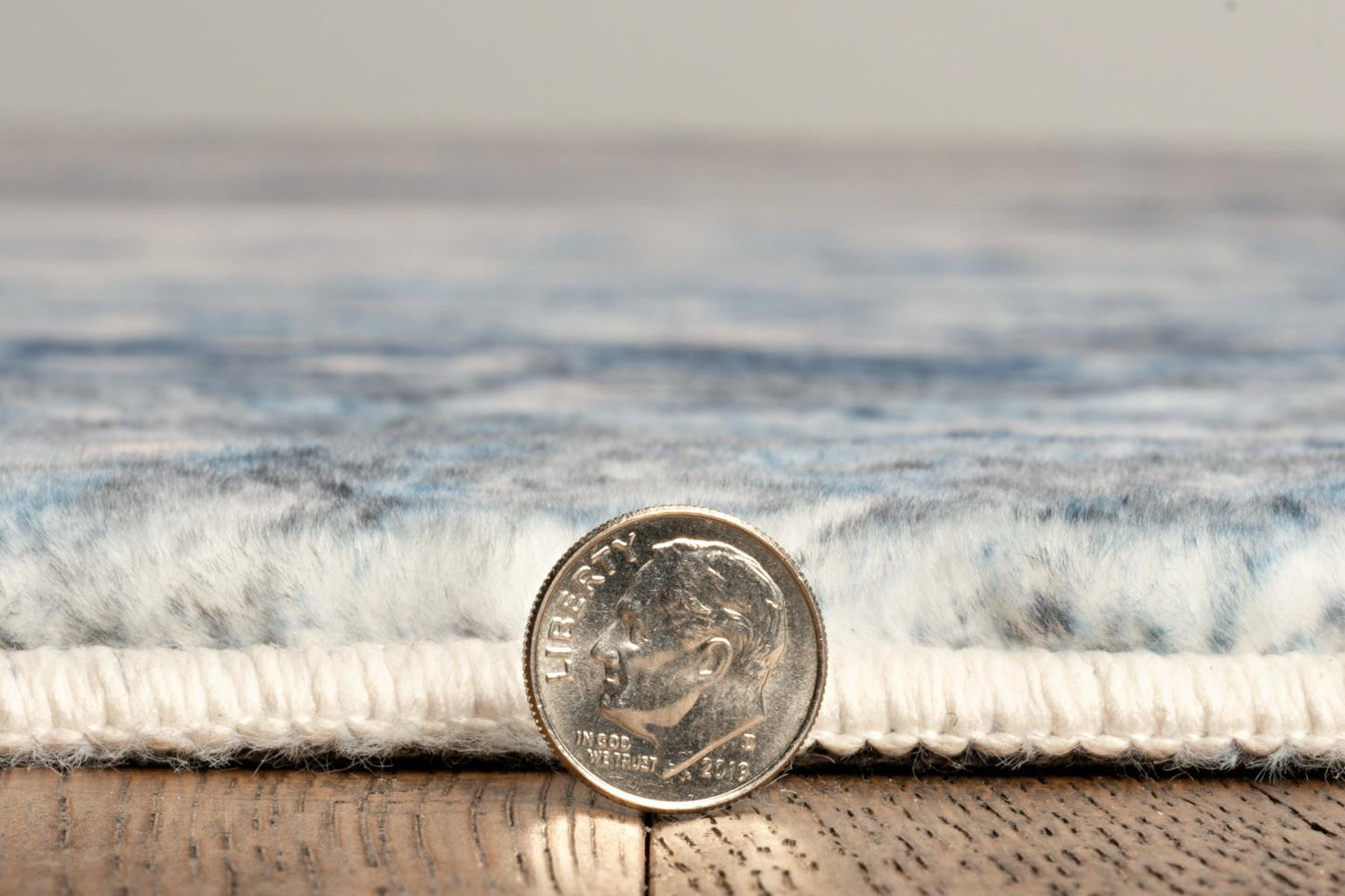 Kas Roxy 2814 Blue Transitional Machine Woven Rug