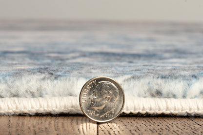 Kas Roxy 2814 Blue Transitional Machine Woven Rug