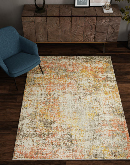 Kas Roxy 2815 Ivory Spice Transitional Machine Woven Rug
