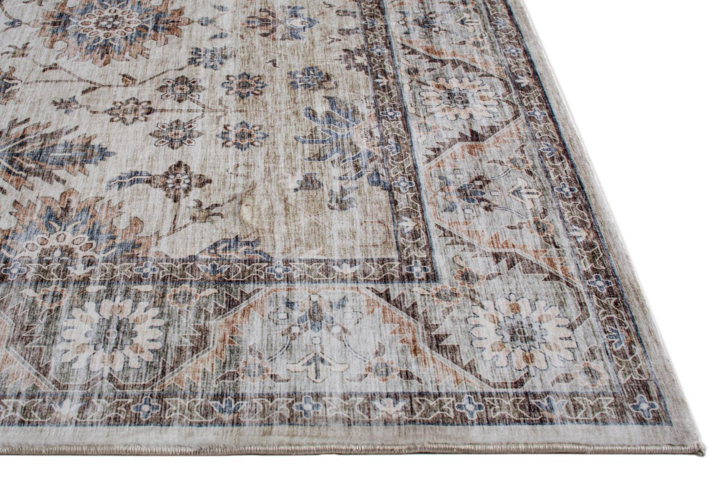 Kas Roxy 2819 Beige Transitional Machine Woven Rug