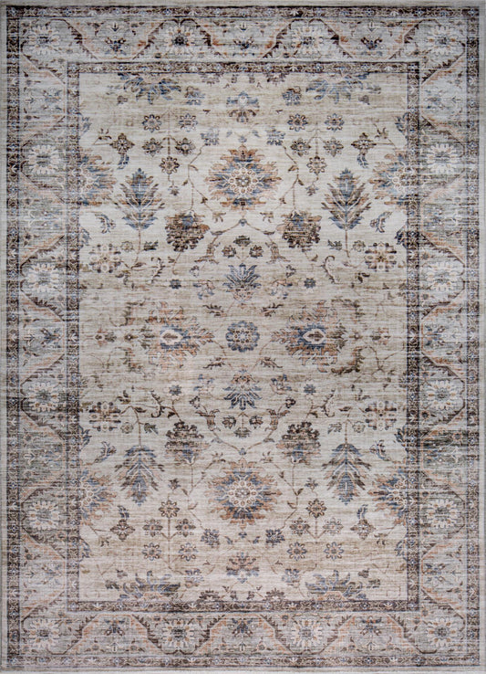 Kas Roxy 2819 Beige Transitional Machine Woven Rug