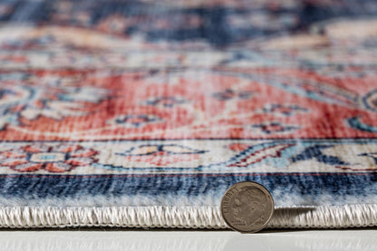 Kas Roxy 2820 Navy Transitional Machine Woven Rug