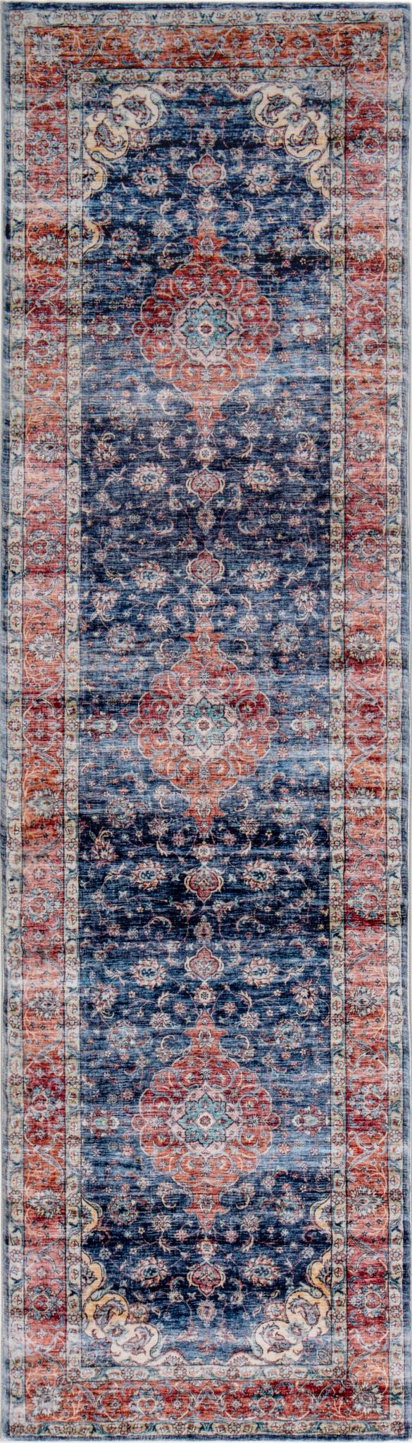 Kas Roxy 2820 Navy Transitional Machine Woven Rug