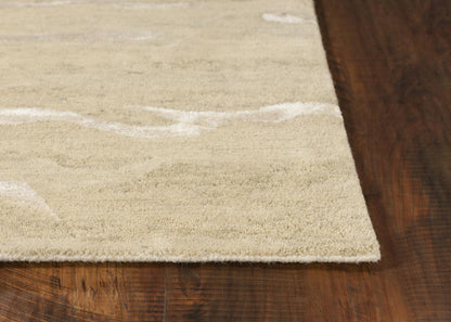 Kas Serenity 1250 Beige Transitional Hand Tufted Rug