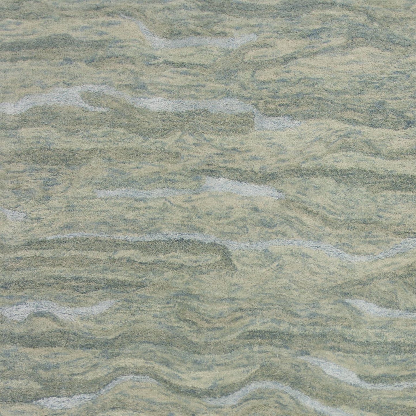 Kas Serenity 1252 Seafoam Transitional Hand Tufted Rug