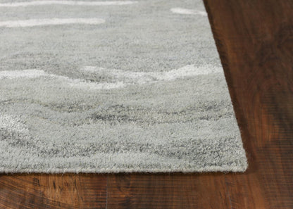 Kas Serenity 1253 Slate Transitional Hand Tufted Rug