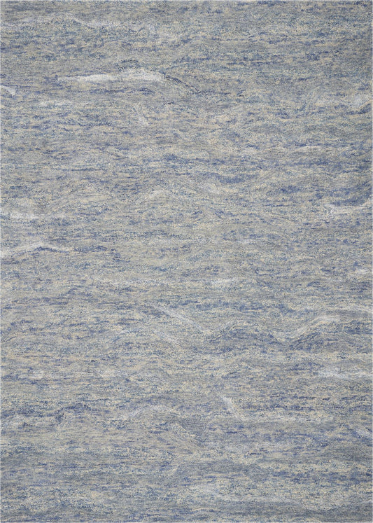 Kas Serenity 1254 Ocean Blue Transitional Hand Tufted Rug
