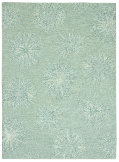 Kas Serenity 1259 Turquoise Transitional Hand Tufted Rug