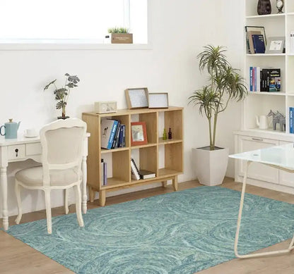 Kas Serenity 1260 Blue Transitional Hand Tufted Rug