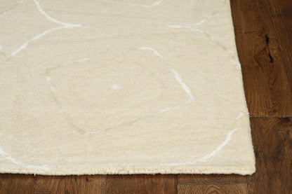 Kas Serenity 1261 Ivory Transitional Hand Tufted Rug