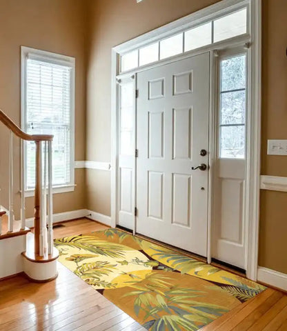 Kas Sparta 3113 Coral Ivory Florals & Tropicals Hand Tufted Rug