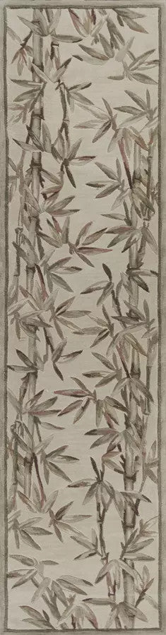 Kas Sparta 3146 Ivory  Florals & Tropicals Hand Tufted Rug