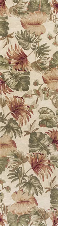 Kas Sparta 3148 Beige  Florals & Tropicals Hand Tufted Rug