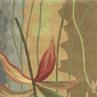 Kas Sparta 3159 Multicolor  Florals & Tropicals Hand Tufted Rug