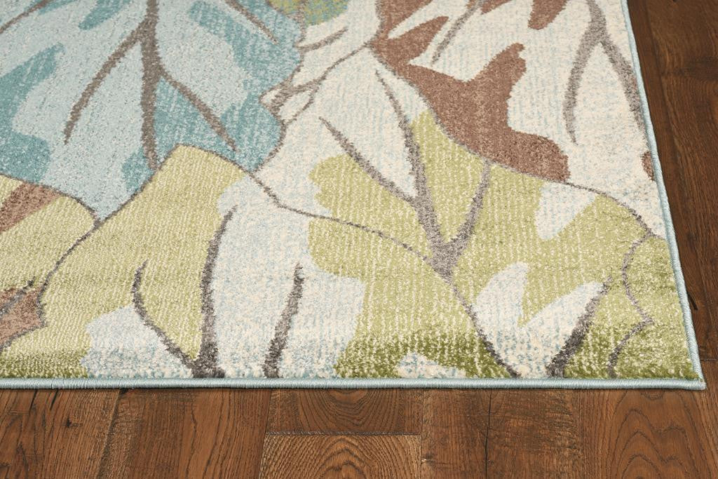 Kas Stella 6250 Blue Transitional Machine Woven Rug