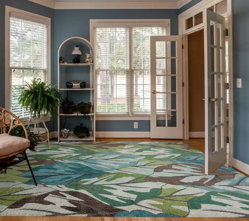 Kas Stella 6250 Blue Transitional Machine Woven Rug