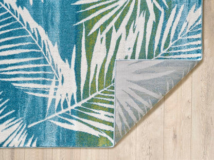 Kas Stella 6273 Ivory Green Transitional Machine Woven Rug