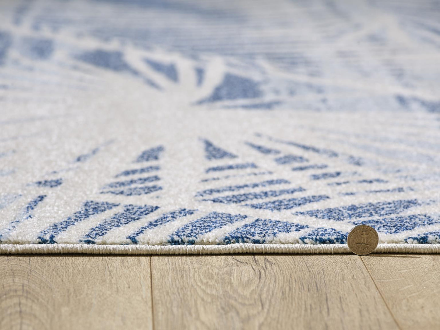 Kas Stella 6276 Blue Transitional Machine Woven Rug