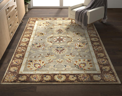 Kas Syriana 6000 Grey Mocha Traditional Hand Tufted Rug