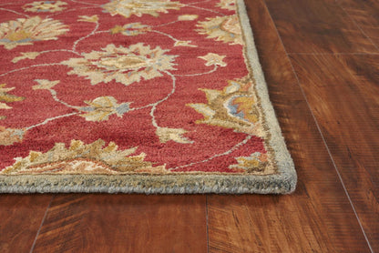 Kas Syriana 6003 Red Traditional Hand Tufted Rug