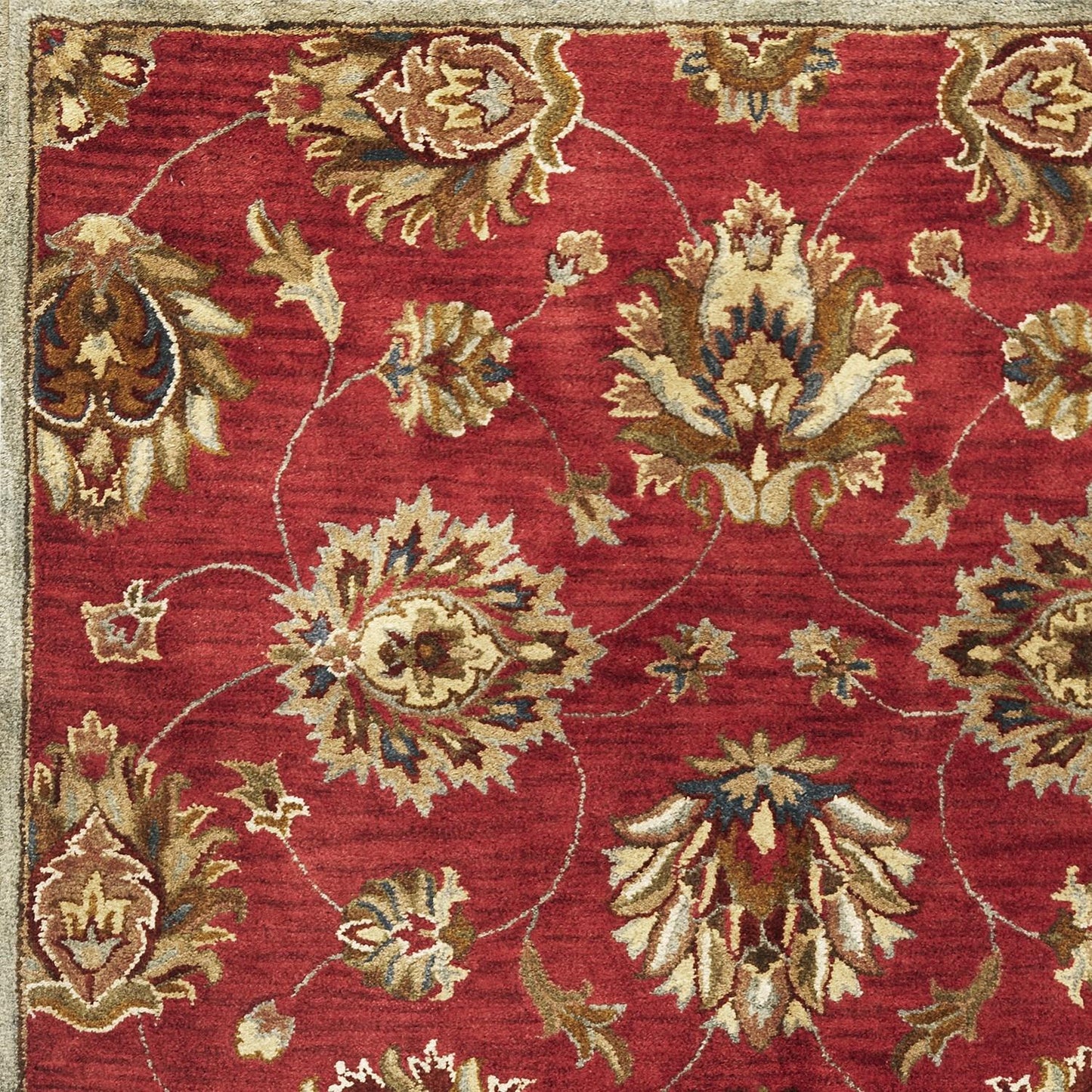 Kas Syriana 6003 Red Traditional Hand Tufted Rug