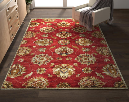 Kas Syriana 6003 Red Traditional Hand Tufted Rug