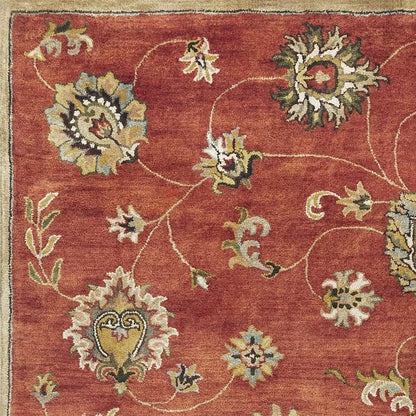Kas Syriana 6008 Sienna Traditional Hand Tufted Rug