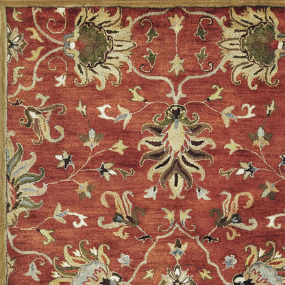 Kas Syriana 6009 Sienna Traditional Hand Tufted Rug