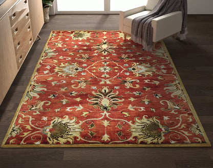 Kas Syriana 6009 Sienna Traditional Hand Tufted Rug