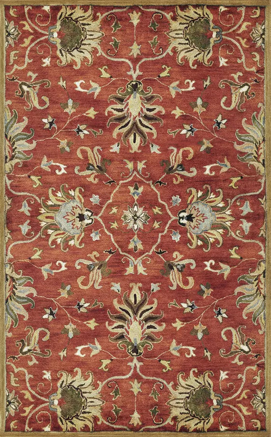 Kas Syriana 6009 Sienna Traditional Hand Tufted Rug