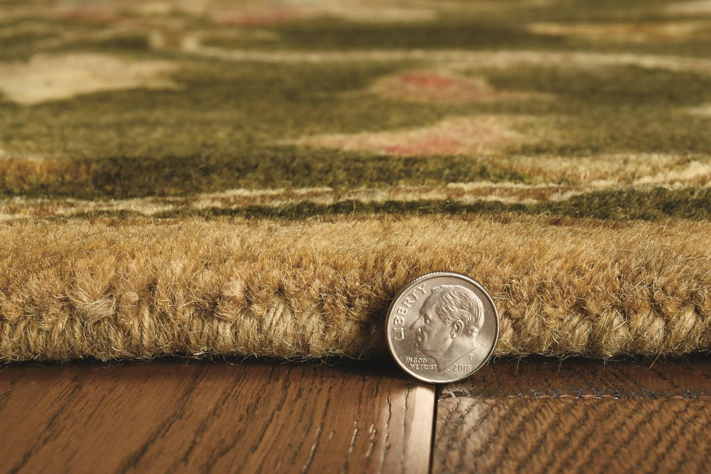 Kas Syriana 6010 Emerald Green Traditional Hand Tufted Rug