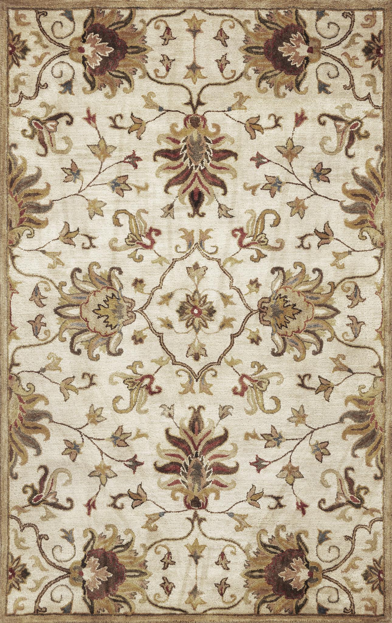 Kas Syriana 6012 Champagne Traditional Hand Tufted Rug