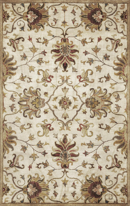 Kas Syriana 6012 Champagne Traditional Hand Tufted Rug