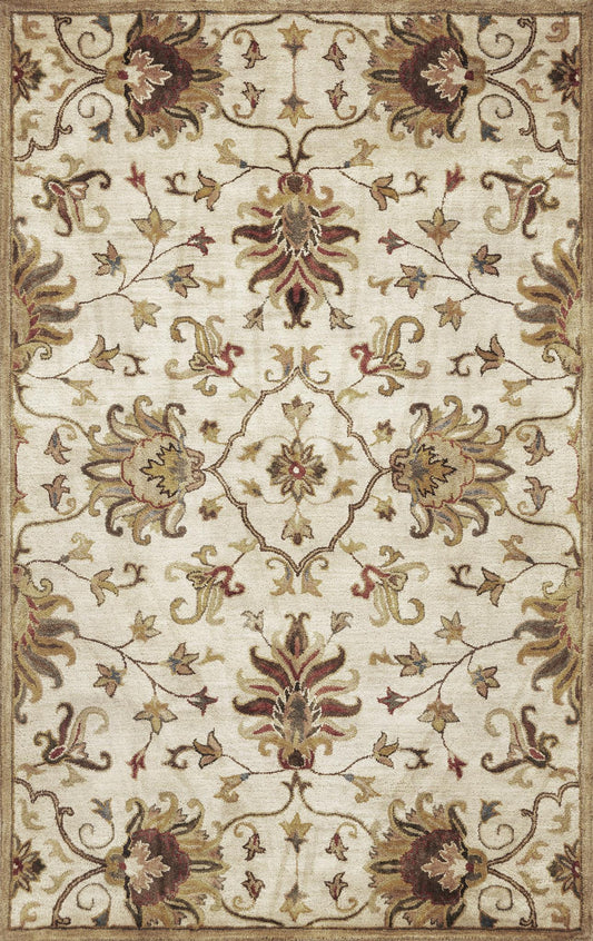 Kas Syriana 6012 Champagne Traditional Hand Tufted Rug