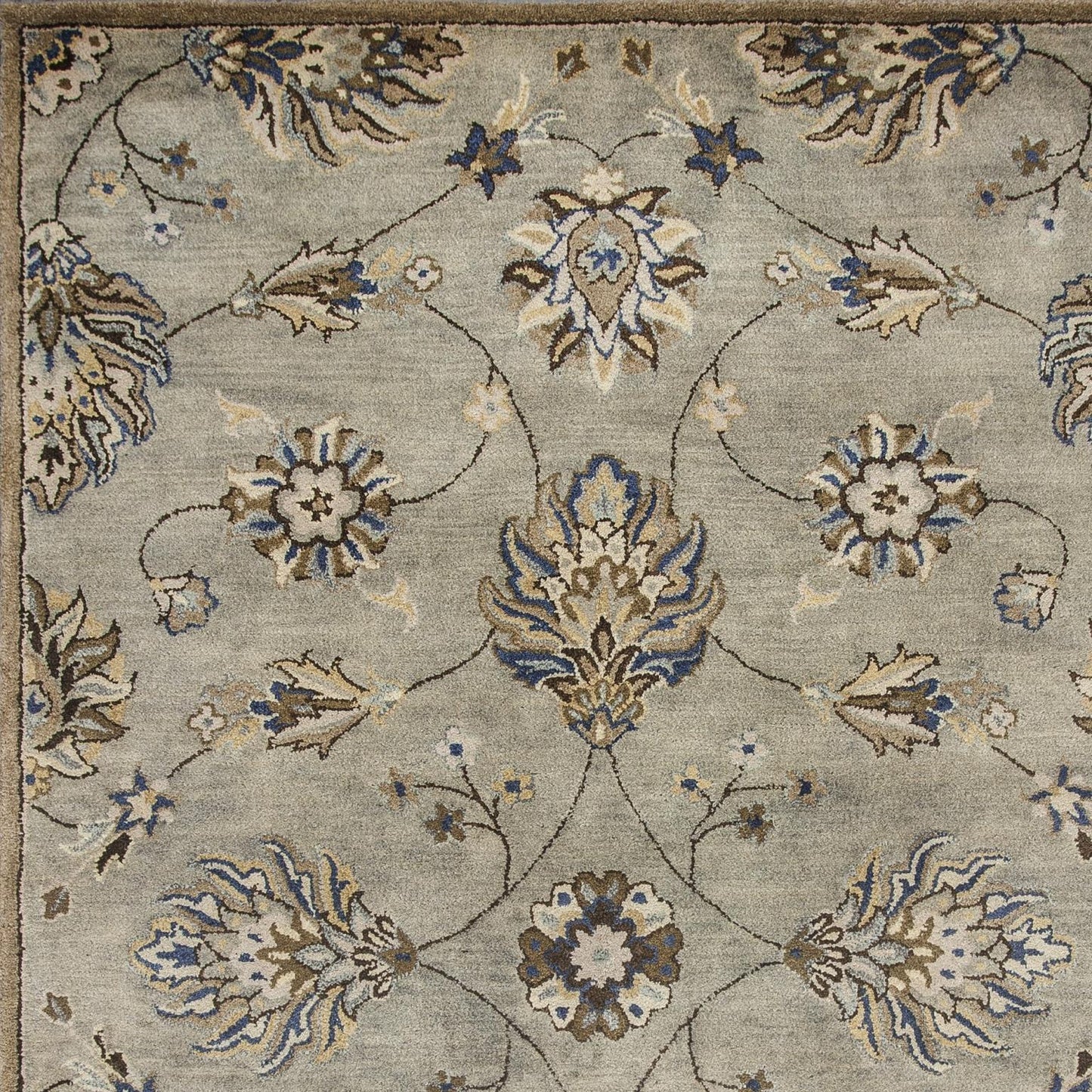 Kas Syriana 6028 Grey  Traditional Hand Tufted Rug