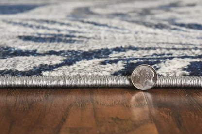 Kas Watercolors 6231 Grey Contemporary Machine Woven Rug