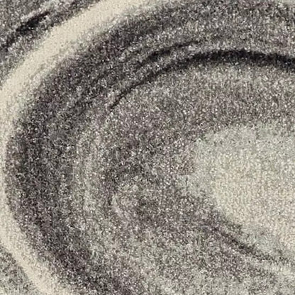 Kas Watercolors 6237 Grey Contemporary Machine Woven Rug