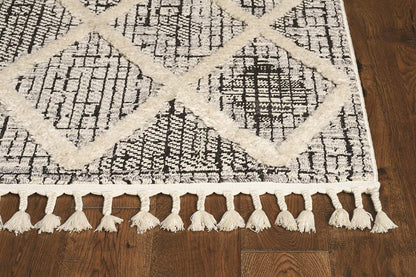 Kas Willow 1101 Charcoal Transitional Machine Woven Rug
