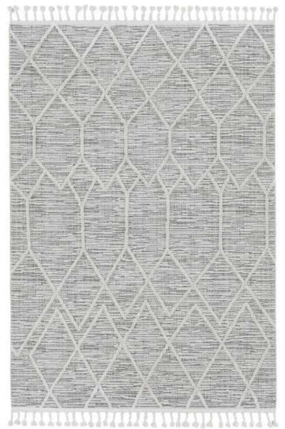 Kas Willow 1102 Ivory Grey Transitional Machine Woven Rug