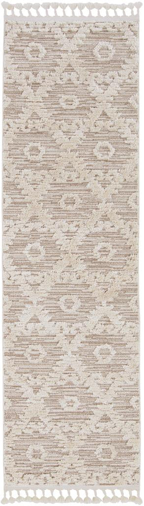 Kas Willow 1103 Ivory Beige Transitional Machine Woven Rug