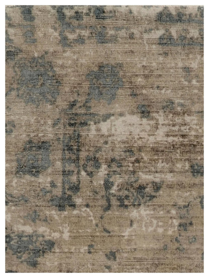 KAS Indulge 0805 Sand Blue Transitional Loom Rug - Rugs - KAS - Atlanta Designer Rugs