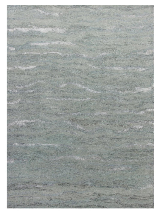 KAS Serenity 1253 Slate Transitional Tufted Rug - Rugs - KAS - Atlanta Designer Rugs