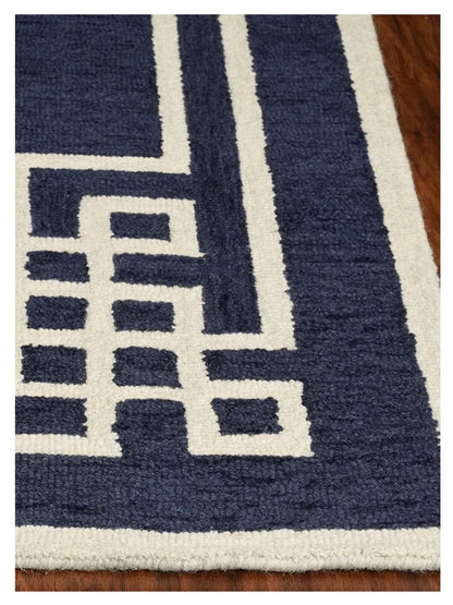 KAS Gramercy 1613 Navy Ivory Transitional Tufted Rug - Rugs - KAS - Atlanta Designer Rugs